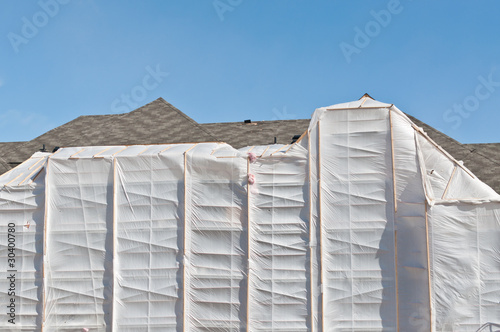 Wallpaper Mural Winter Construction - Heated Enclosure Torontodigital.ca