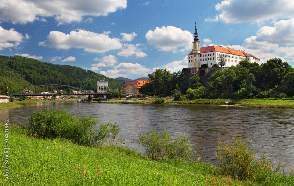 Caste in city Decin Caste in city Decin