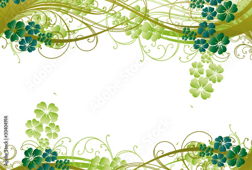 floral cadre été