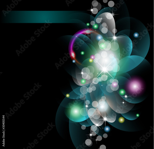 Abstract Space Scenary of llight