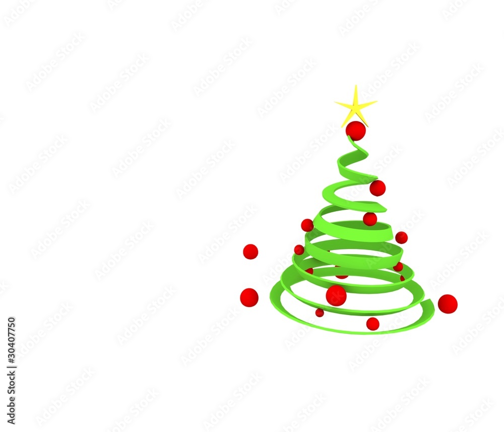 Beautiful 3D Christmas Tree