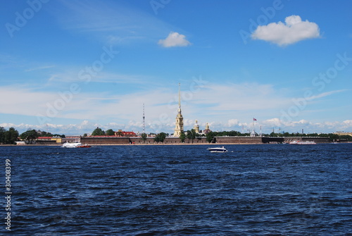 The Peter and Paul Fortress, St.Petersburg, Russia
