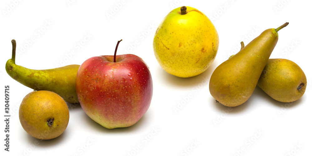 pears and apples