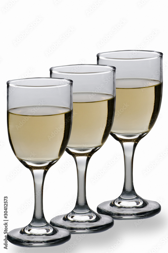 .Copas de vino Blanco