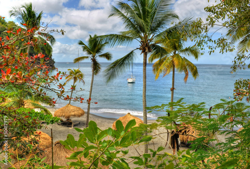 Saint Lucia (Carribean) - Anse Chastanet Beach