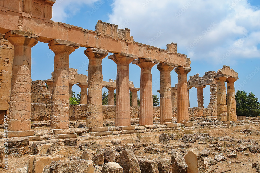Il Tempio di Zeus a Cirene - Libia