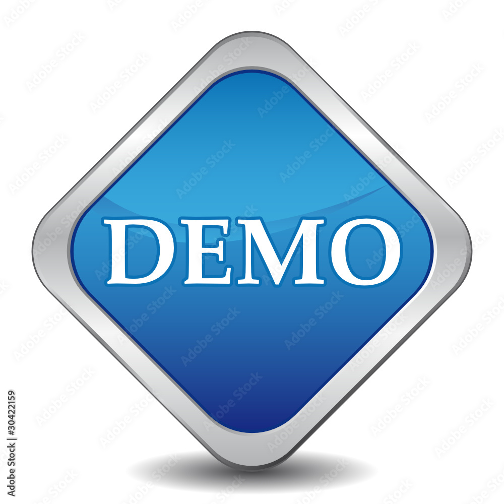 Demo Icon Stock Vector Adobe Stock