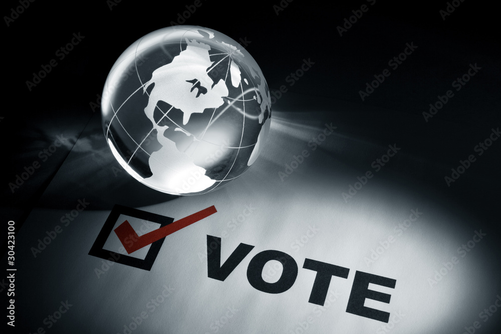 Globe and Voting Globe and Voting