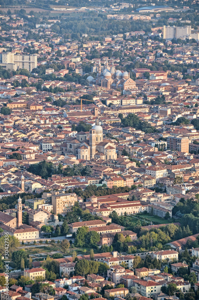 Padua, Italy: Aerial view