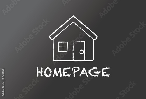 Blackboard withtext