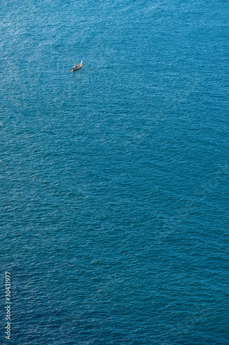 Boat and sea