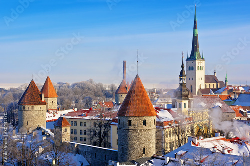 Old town. Tallinn,  Estonia photo