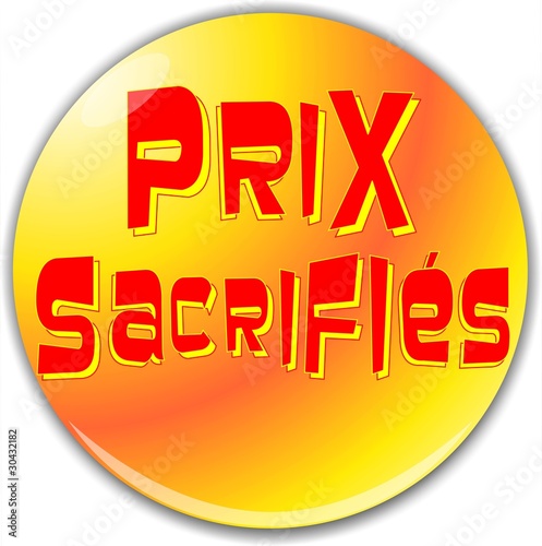 bouton prix sacrifiés
