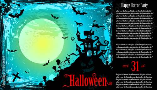 Suggestive Hallowen Party Flyer for Entertainment Event