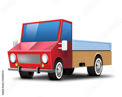 Wallpaper Mural lkw truck transporter pritsche kipper baustelle Torontodigital.ca