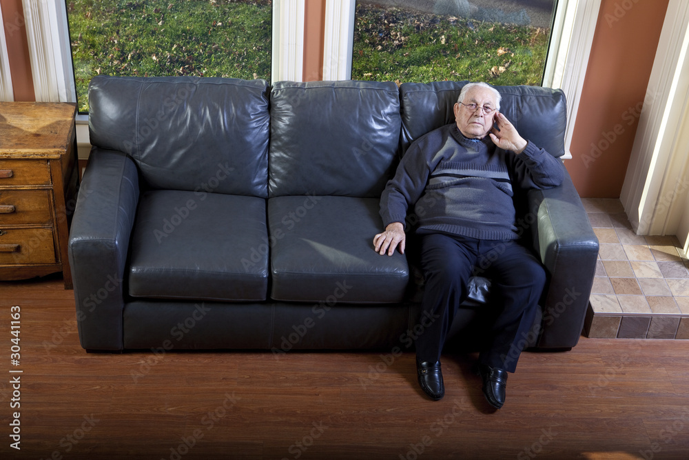 Lonely senior man Lonely senior man