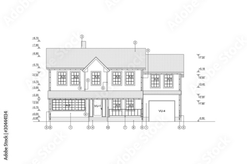 house front view