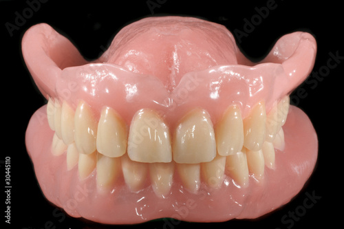 Totalprothese Zahnprothese künstliches Gebiss Stock-Foto | Adobe Stock