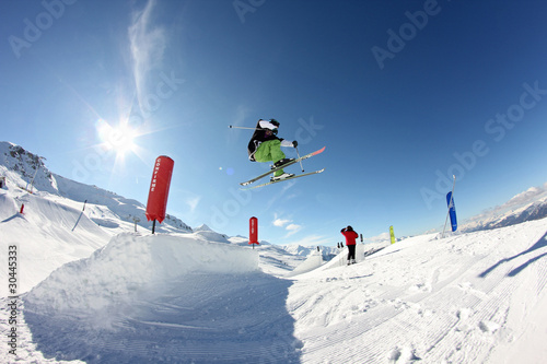 Принти на полотні ski extrême freestyle