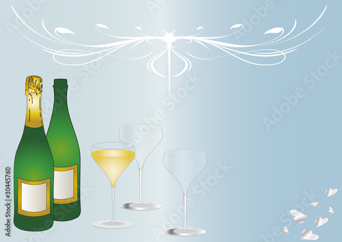 Sekt und Sektgläser