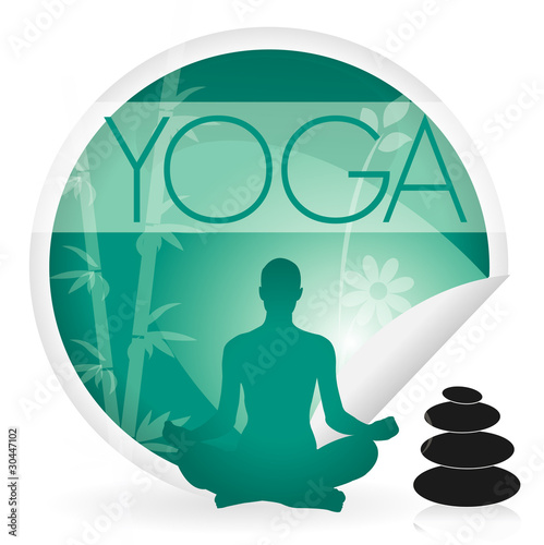 icône yoga