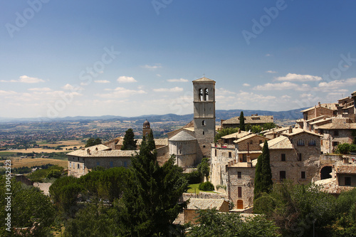 Assisi, veduta della città