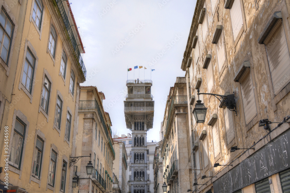 Lisbon / Lisboa - Landmark Elevador de Santa Justa