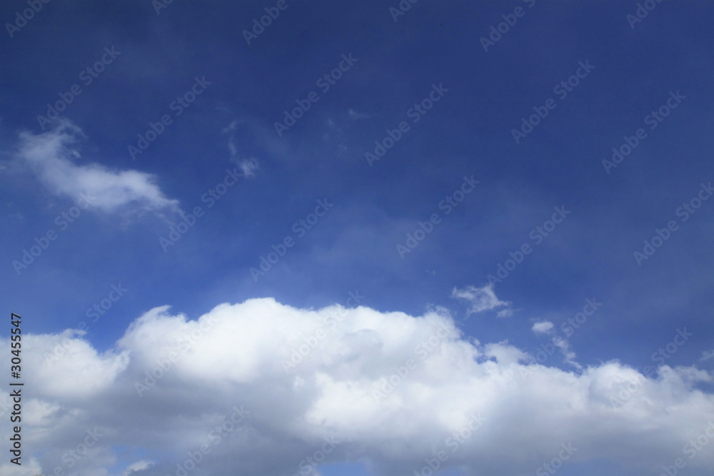 Obraz premium 青空と雲