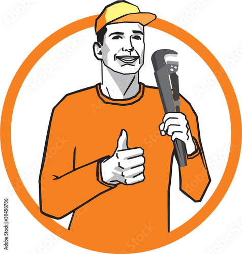 The excellent worker, logo