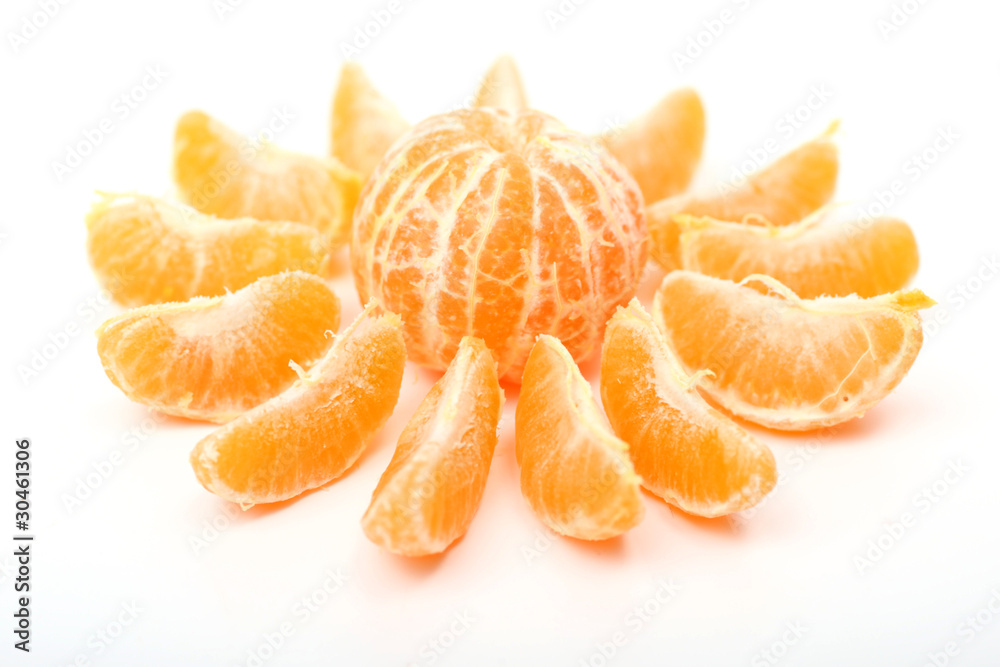 Fresh tangerine