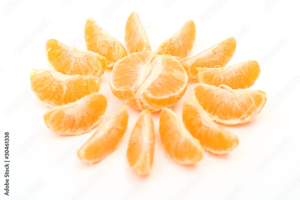 Fresh tangerine