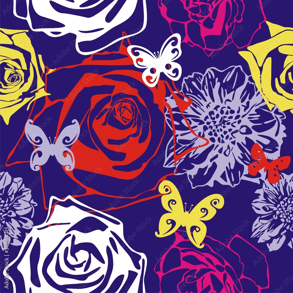 floral vector texture floral vector texture