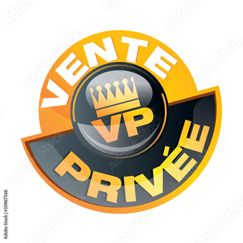 bouton vente privée