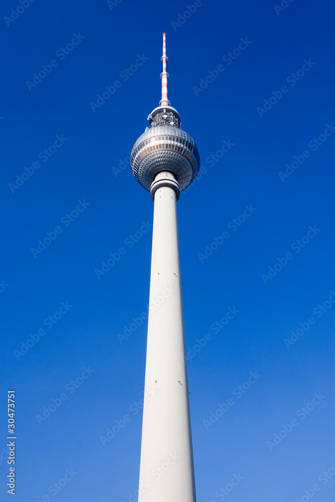 Berlin TV tower. February 2011.