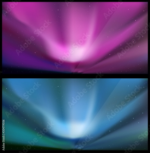 Nothern blue aurora backgrounds.