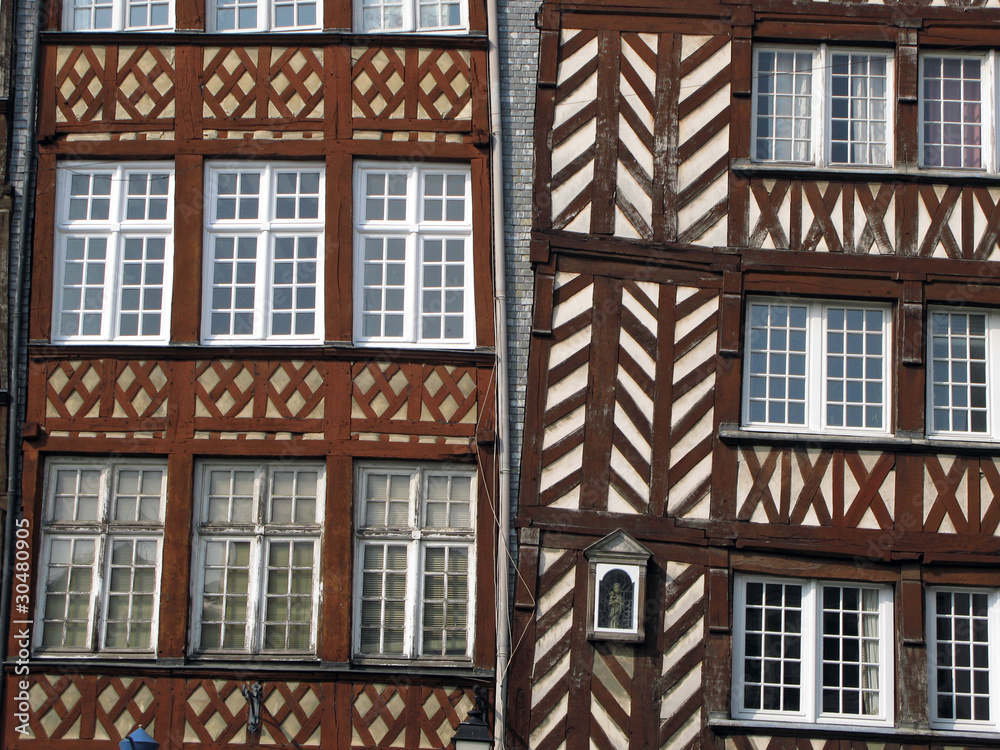 Obraz premium façade à colombages