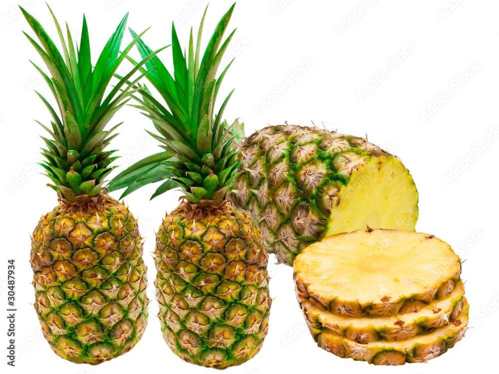 Pineapple isolated on white background Pineapple isolated on white background