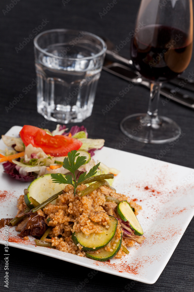 Couscous mit Gemüse