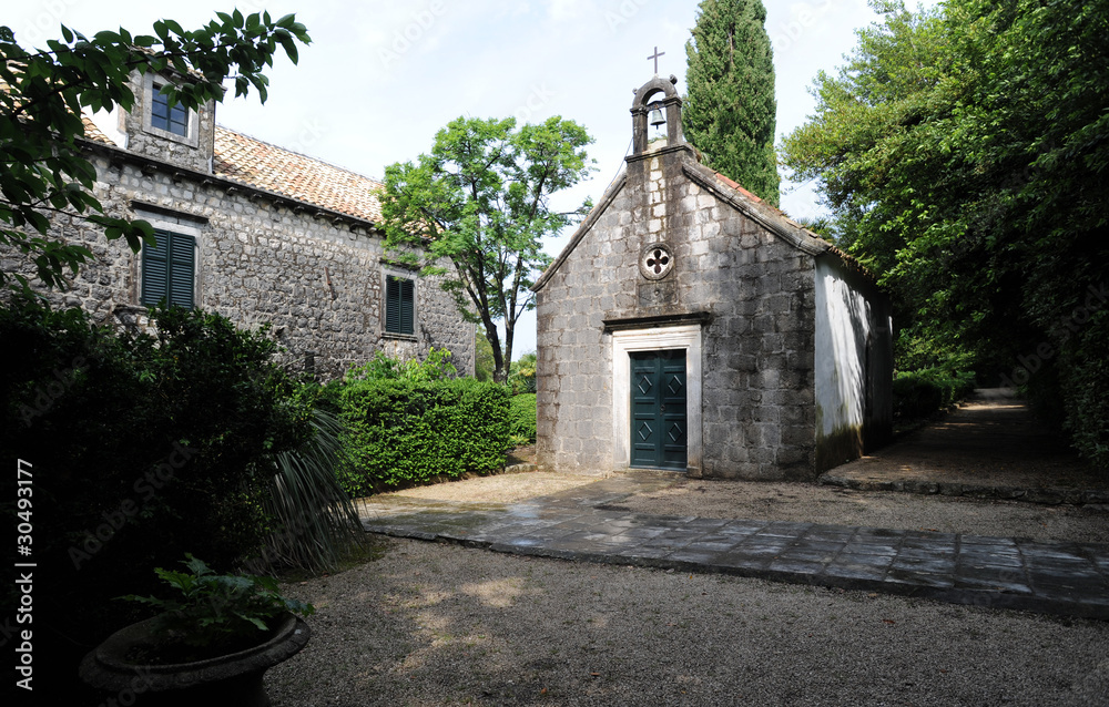 Chapelle du Jardin botanique de Trsteno Chapelle du Jardin botanique de Trsteno