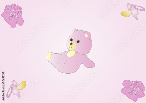 Teddy rosa