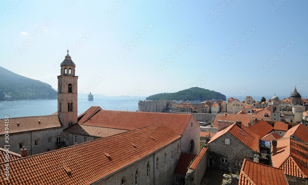 Obraz premium Monastère des Dominicains à Dubrovnik