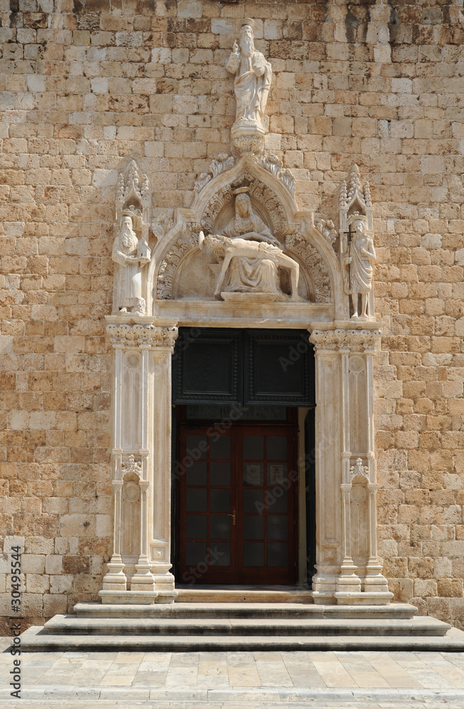 Église du Monastère des Franciscains à Dubrovnik