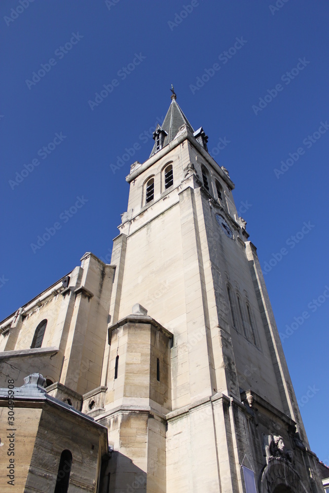 Clocher de l'église Saint-Lambert-de-Vaugirard à Paris