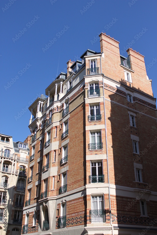 Immeuble du quartier Saint-Lambert à Paris