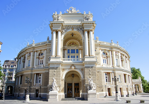 Building of Opera theater in Odessa  Ukraine