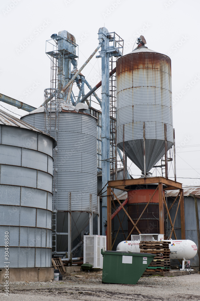 Obraz premium grain silos