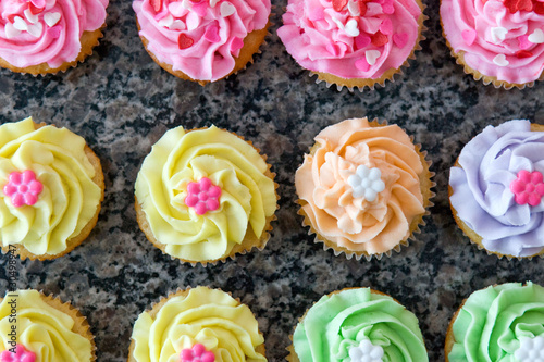Rows and Rows of Cupcakes