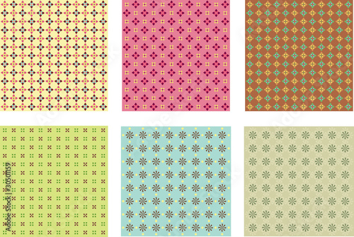 Retro wallpapers pattern