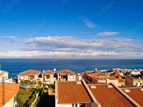 residential zone near ocean, Tenerife, Spain photo