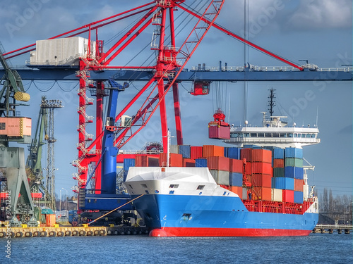 Container Cargo Ship
